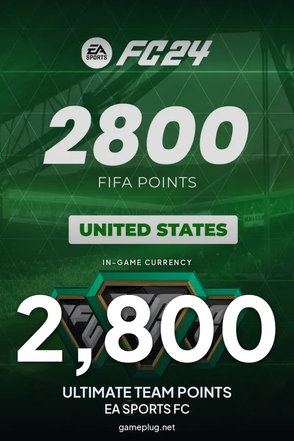 EA SPORTS FC 24 - 2800 Ultimate Team Points