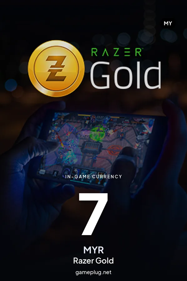 Razer Gold 7 MYR - Razer Key - MALAYSIA