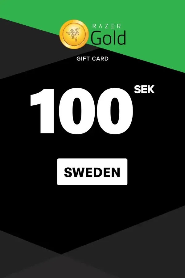 Razer Gold 100 SEK - Razer Key - SWEDEN