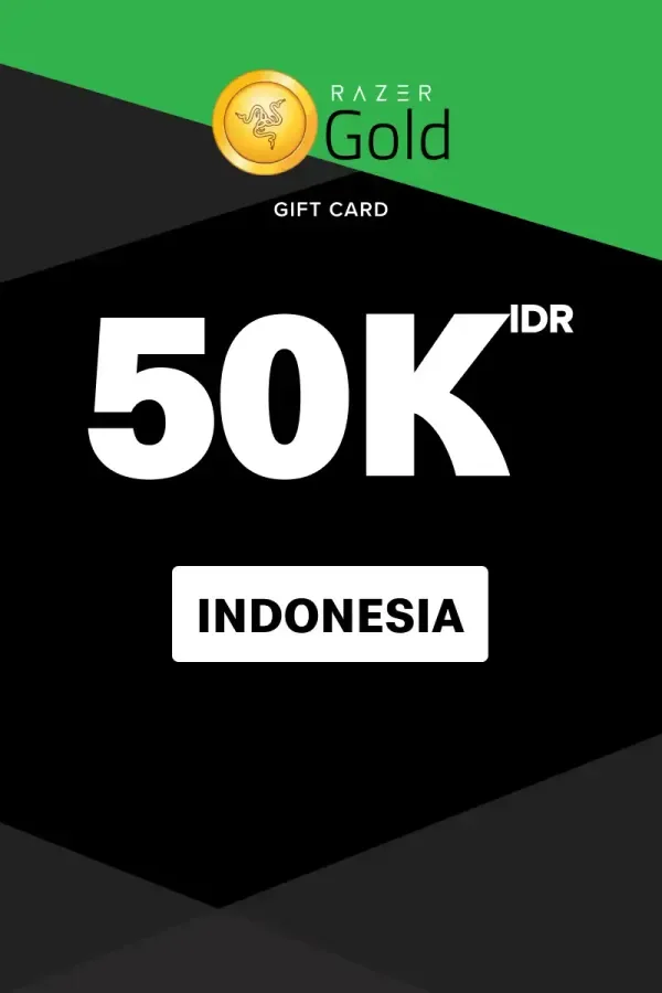 Razer Gold 50 000 IDR - Razer Key - INDONESIA