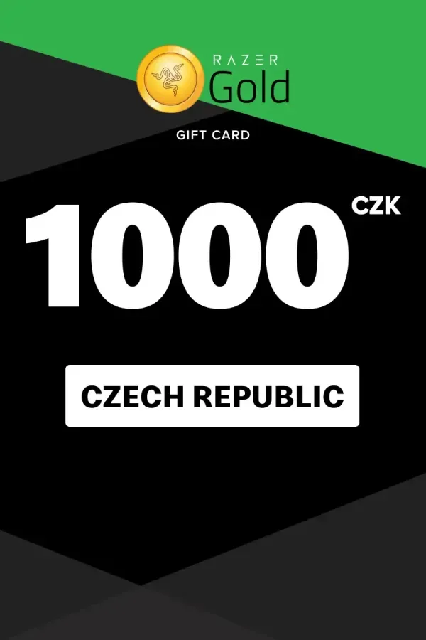 Razer Gold 1000 CZK - Razer Key - CZECH REPUBLIC