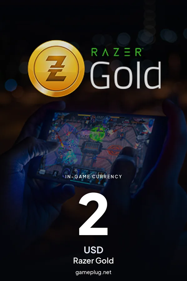 Razer Gold 2 USD - Razer Key - UNITED STATES