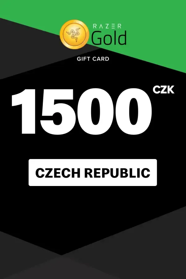 Razer Gold 1500 CZK - Razer Key - CZECH REPUBLIC