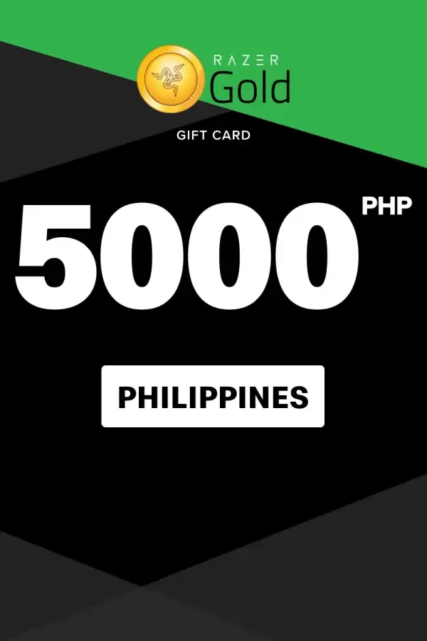 Razer Gold 5000 PHP - Razer Key - PHILLIPINES