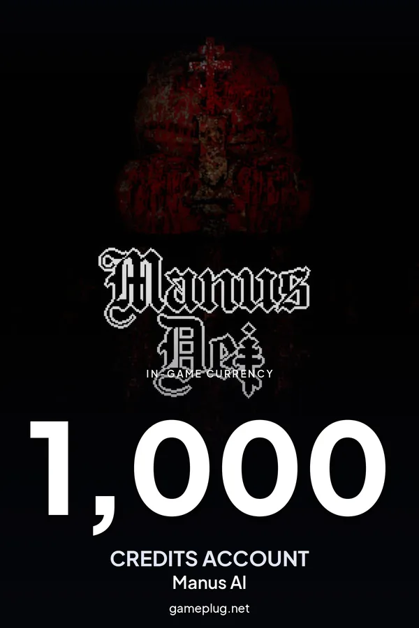 Manus AI 1000 Credits Account