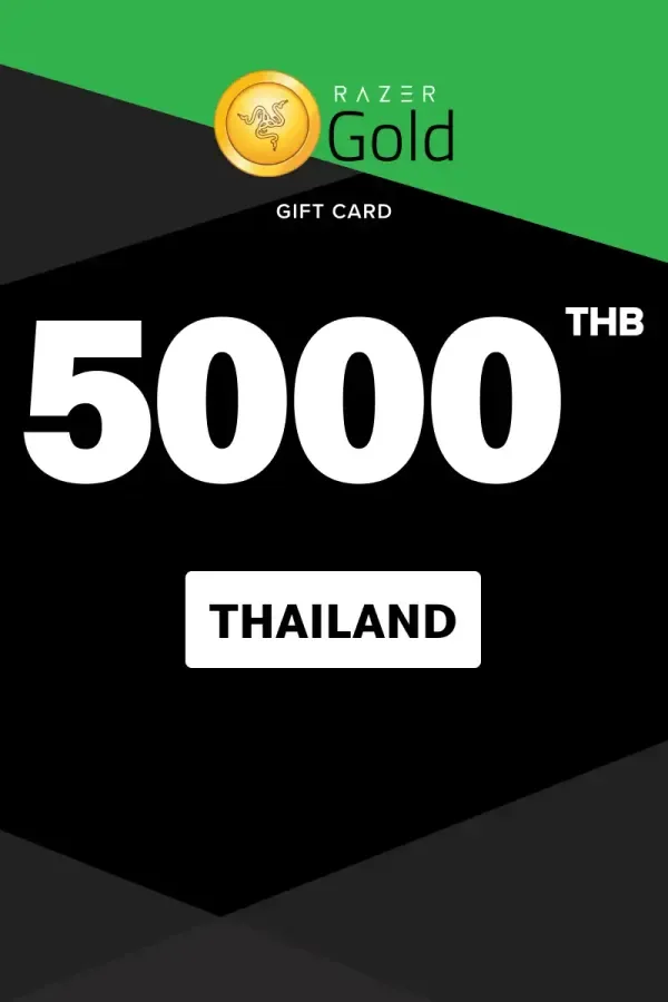 Razer Gold 5000 THB - Razer Key - THAILAND