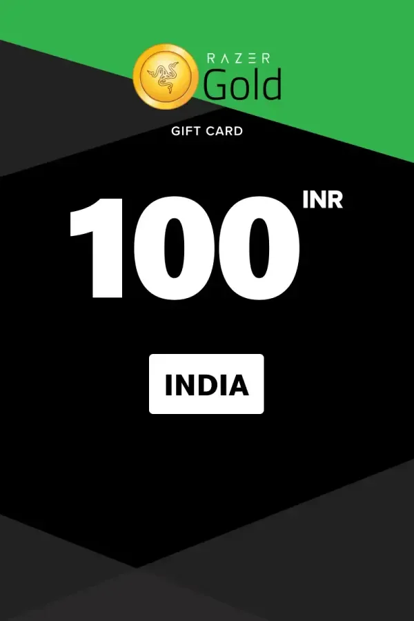 Razer Gold 100 INR - Razer Key - INDIA