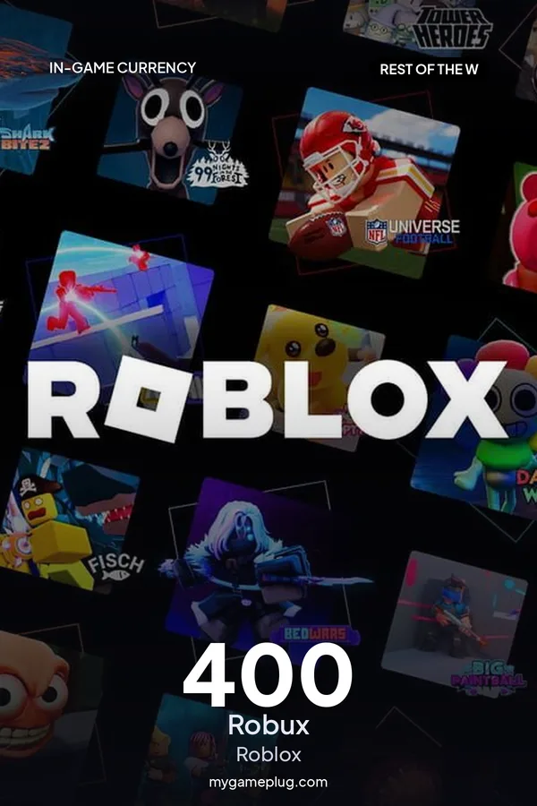 Roblox Game eCard 400 Robux