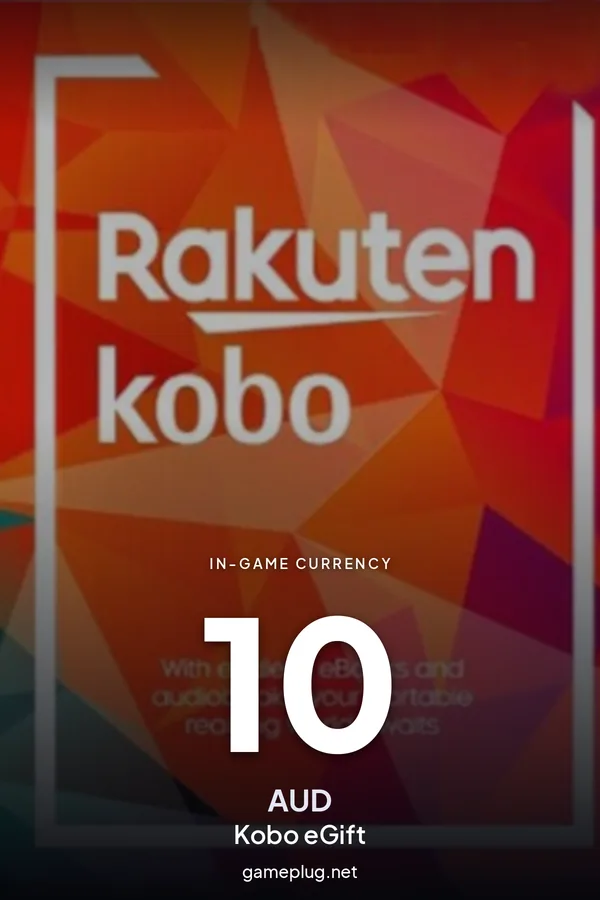 Kobo eGift Card 10 AUD - Kobo Key - For AUD Currency Only