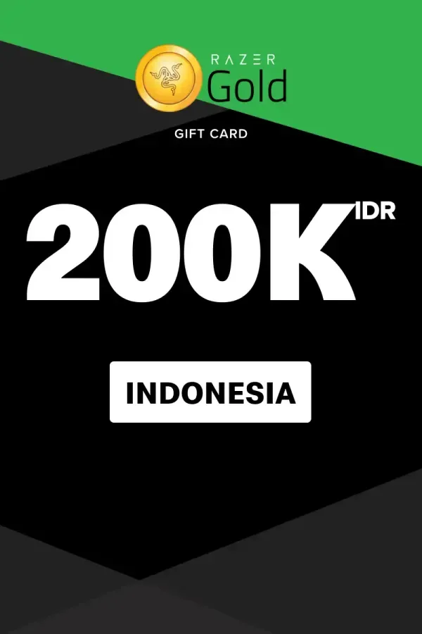 Razer Gold 200 000 IDR - Razer Key - INDONESIA