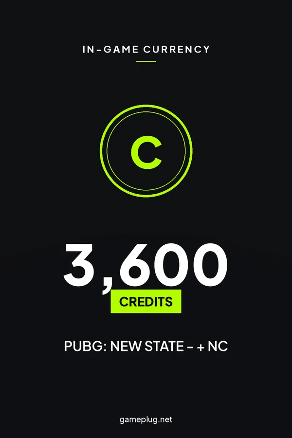 PUBG: NEW STATE - 3600 + 250 NC