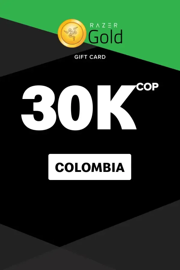 Razer Gold 30000 COP - Razer Key - COLOMBIA
