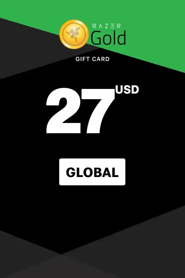 Razer Gold 27 USD - Razer Key - UNITED STATES
