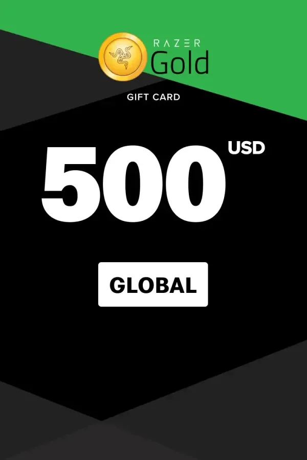 Razer Gold 500 USD - Razer Key - GLOBAL