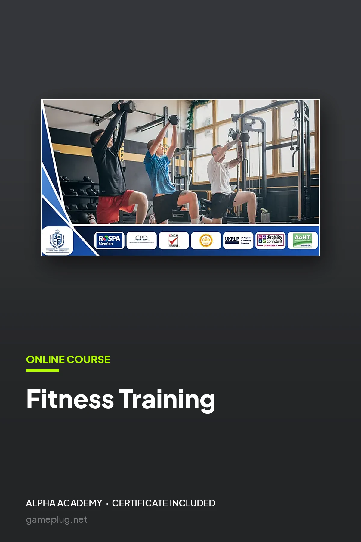 Fitness Training Online Course Bundle Alpha Academy Code