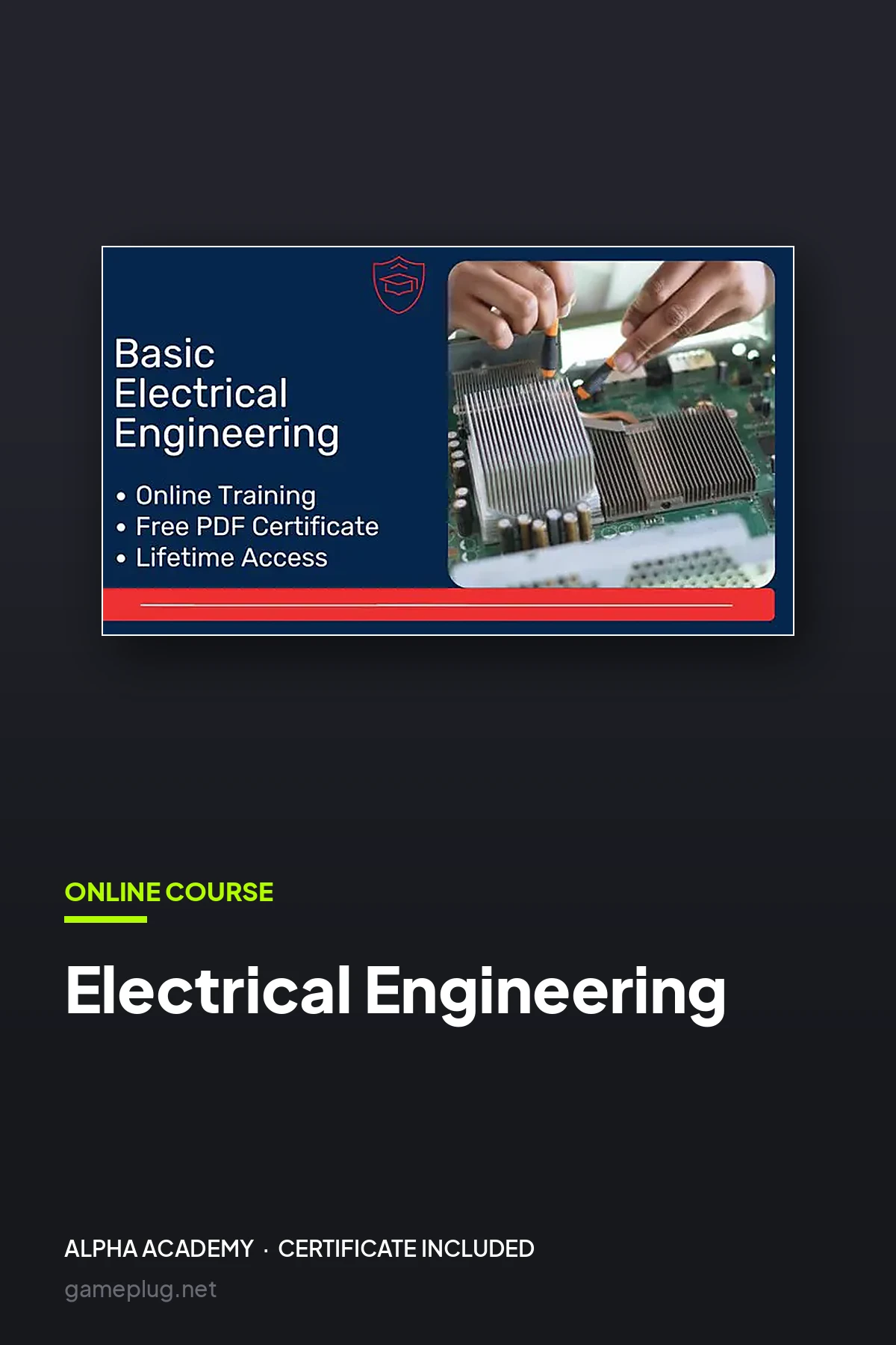 Electrical Engineering Online Course Bundle Alpha Academy Code