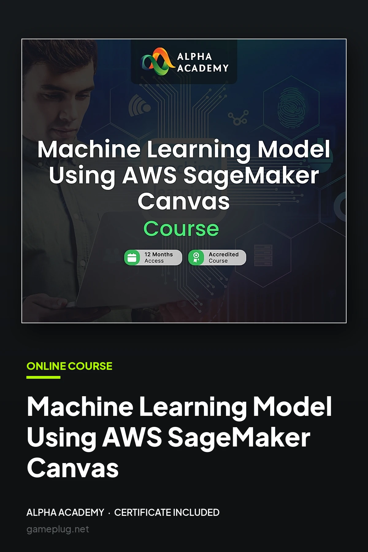 Machine Learning Model Using AWS SageMaker Canvas Alpha Academy Code
