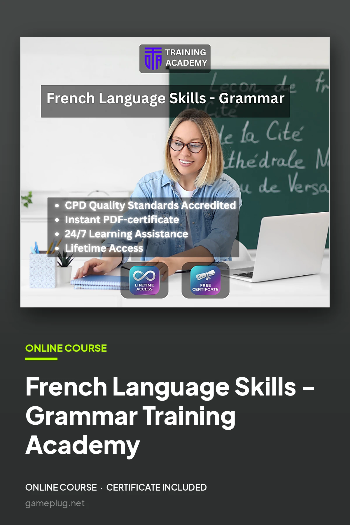 French Language Skills - Grammar Course Online Training Academy