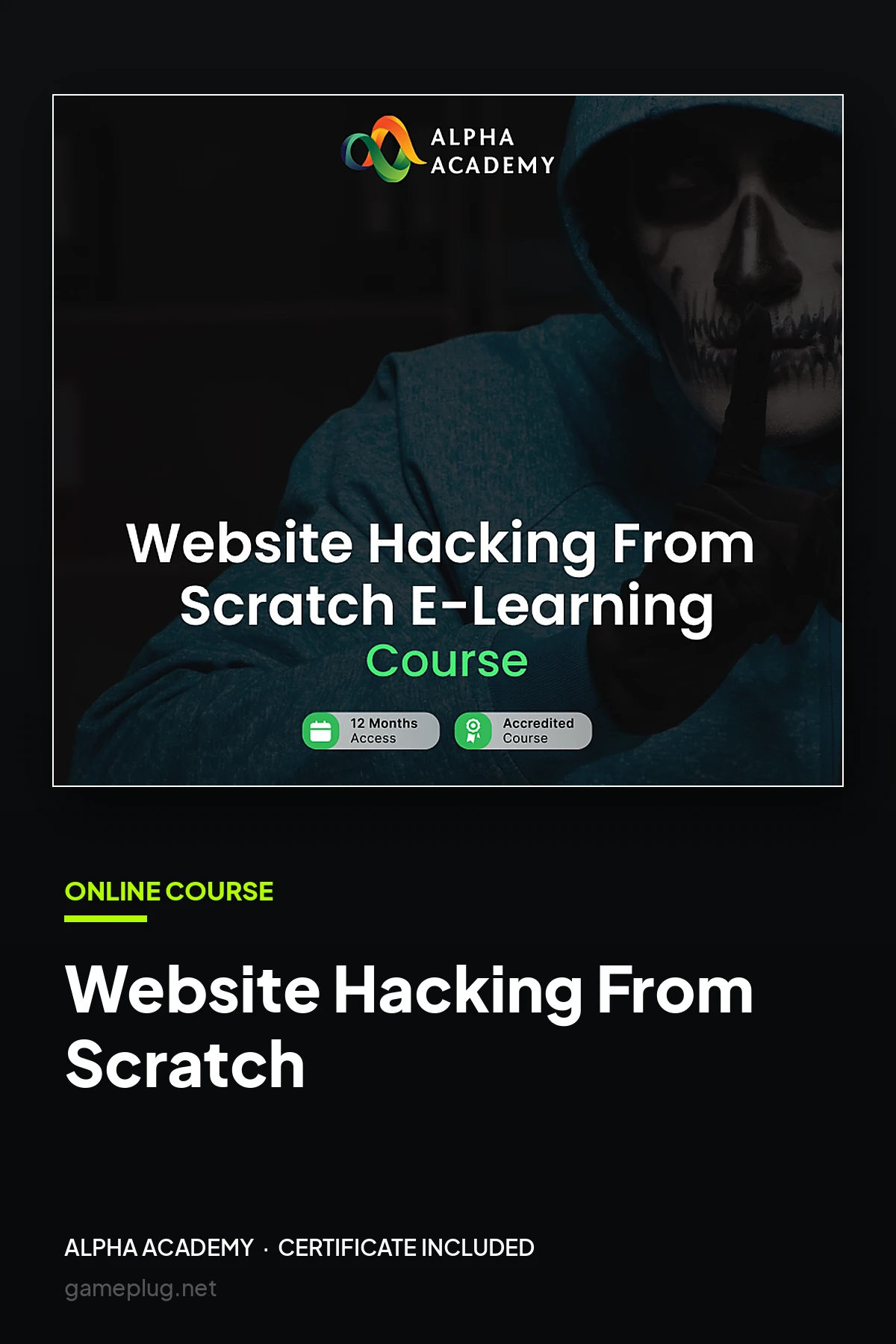 Website Hacking From Scratch Alpha Academy Code