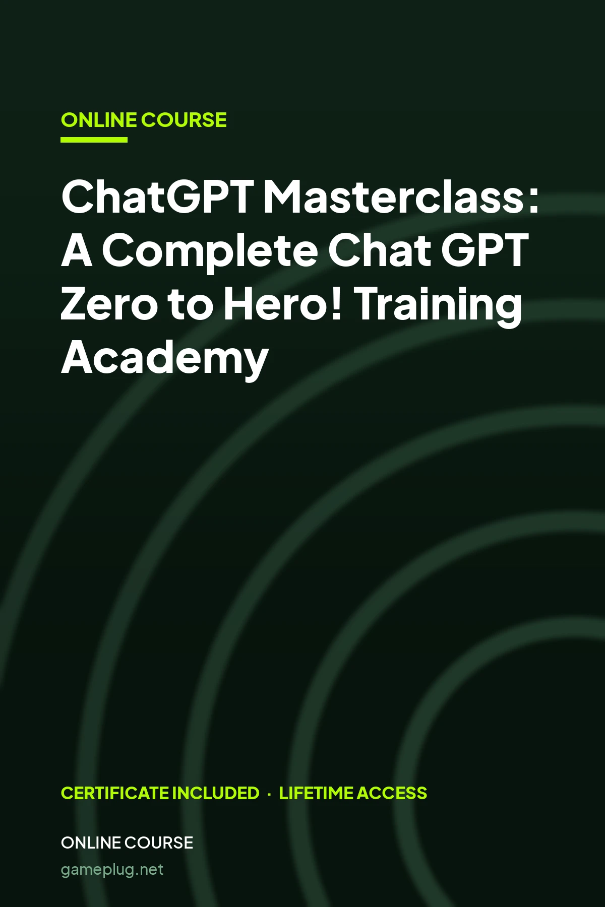 ChatGPT Masterclass: A Complete Chat GPT Zero to Hero! Course Online Training Academy