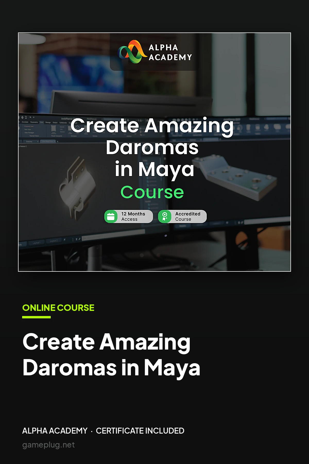 Create Amazing Daromas in Maya Alpha Academy Code