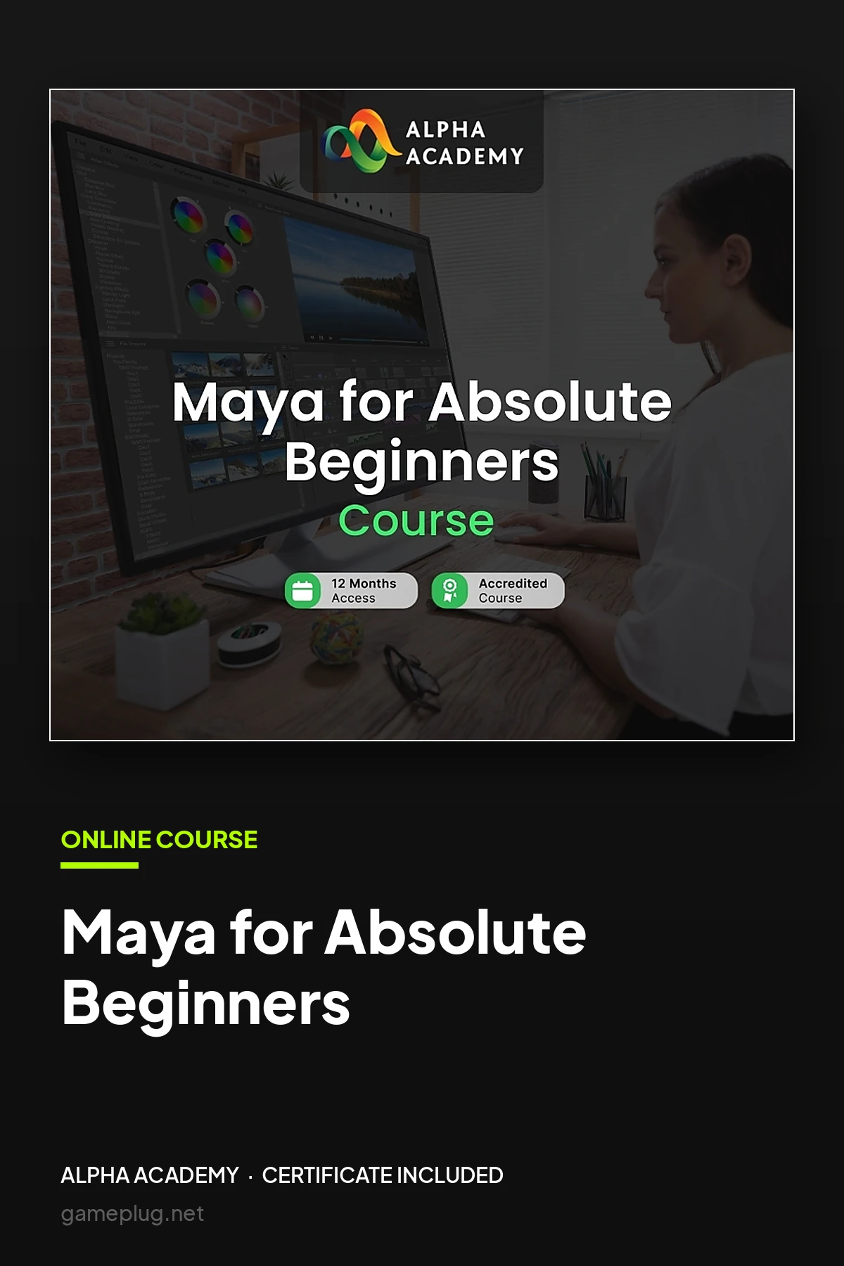 Maya for Absolute Beginners Alpha Academy Code