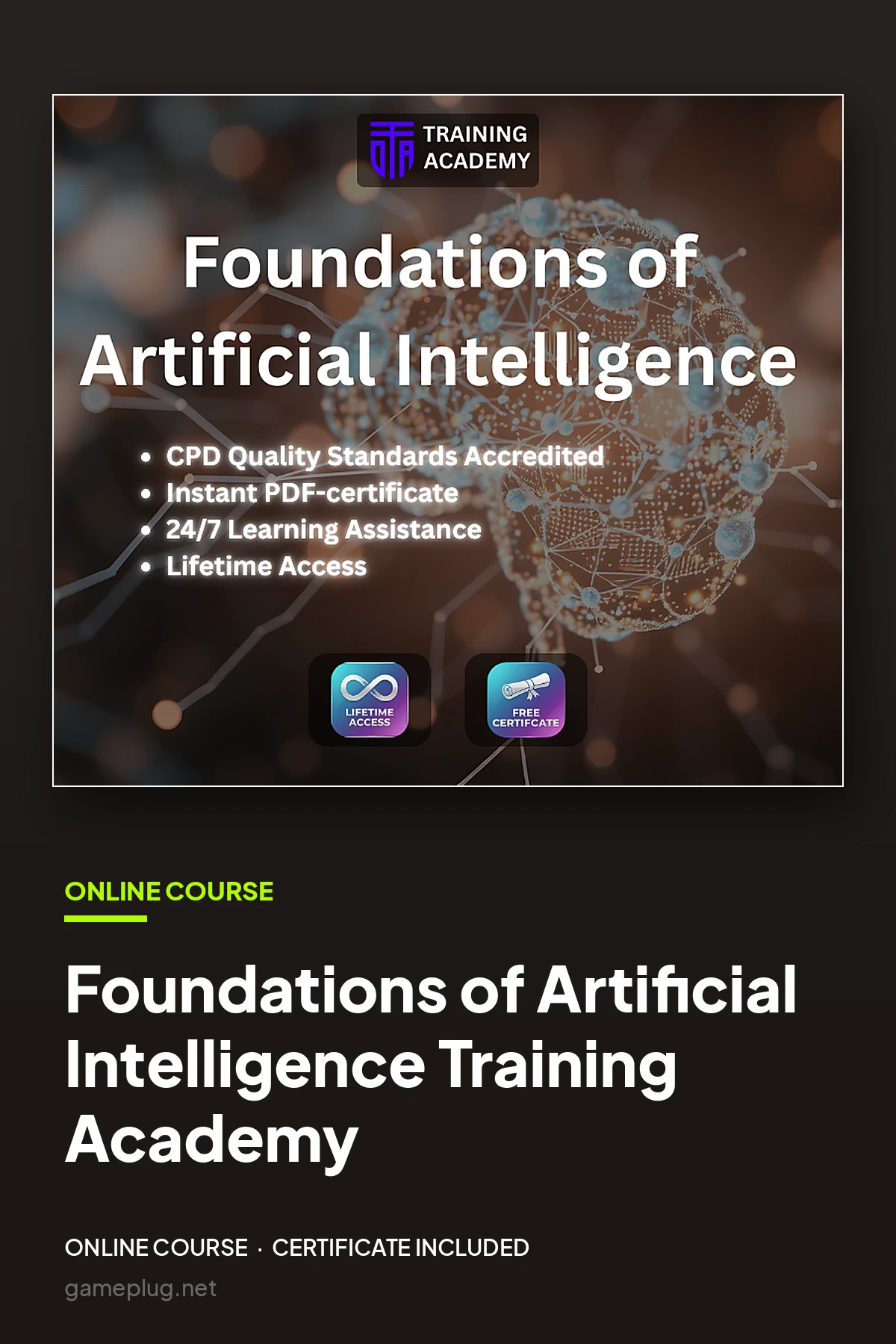 Foundations of Artificial Intelligence Course Online Training Academy