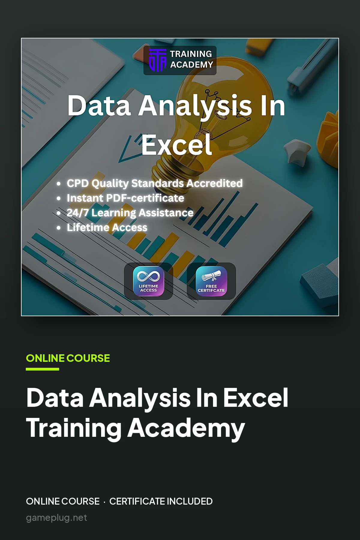 Data Analysis In Excel Course Online Training Academy