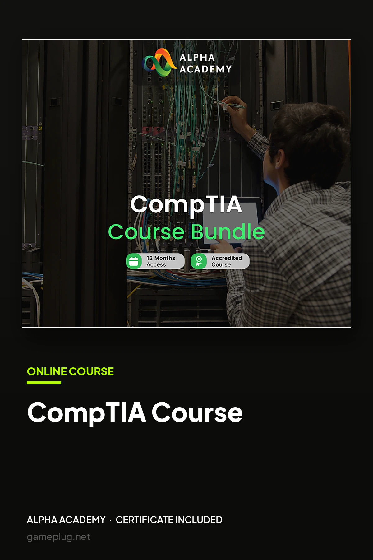 CompTIA Course Bundle Alpha Academy Code