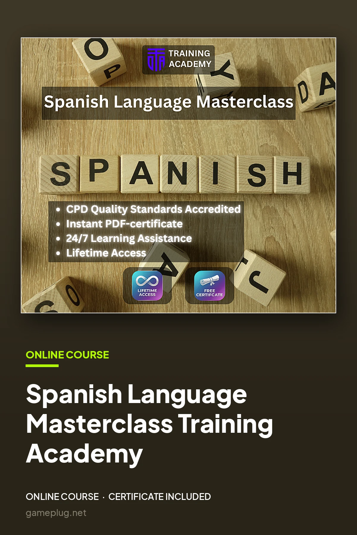 Spanish Language Masterclass Course Online Training Academy