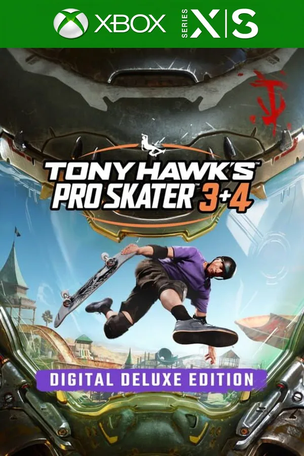 Tony Hawk's Pro Skater 3 + 4 - Digital Deluxe Edition EU XBOX One / Xbox Series X|S / PC