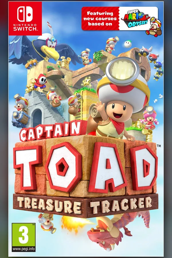 Captain Toad: Treasure Tracker (Nintendo 3DS) (EU)