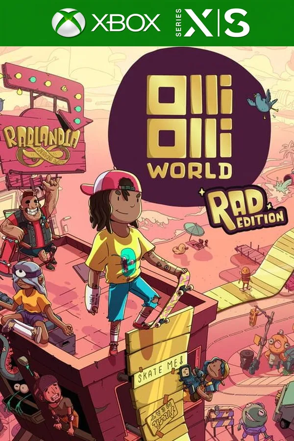 OlliOlli World: Rad Edition EU XBOX One / Xbox Series X|S