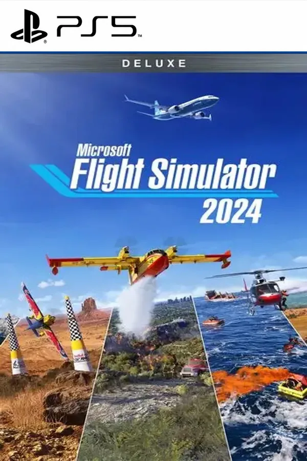 Microsoft Flight Simulator 2024 Deluxe Edition PS5 Account