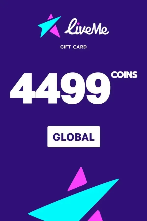 LiveME 4499 Coins - LiveME Key - GLOBAL