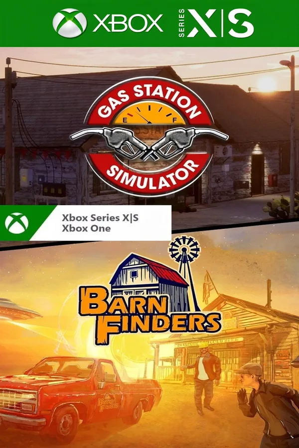 Simulator Pack: Gas Station Simulator and Barn Finders XBOX One / Xbox Series X|S Account