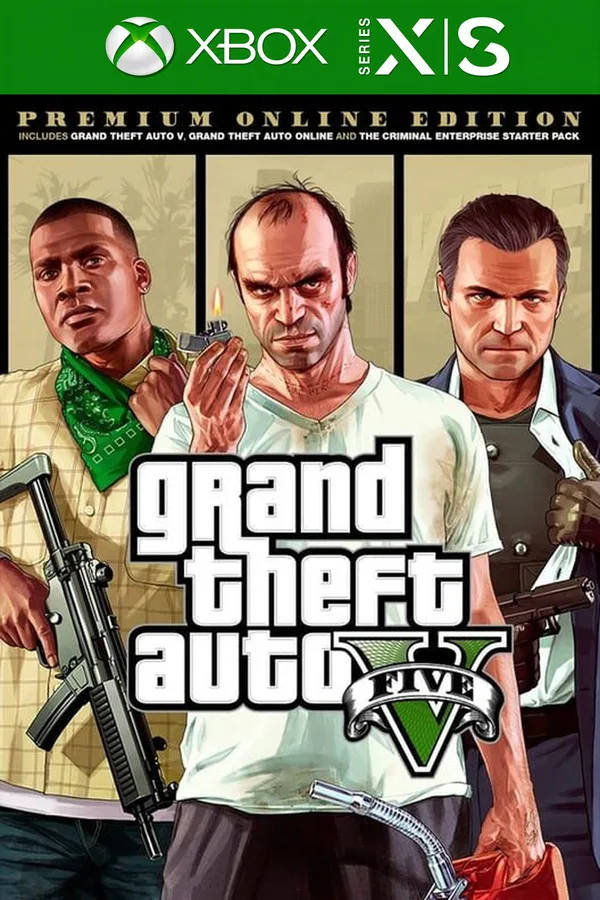 Grand Theft Auto V: Premium Online Edition EU XBOX One / Xbox Series X|S