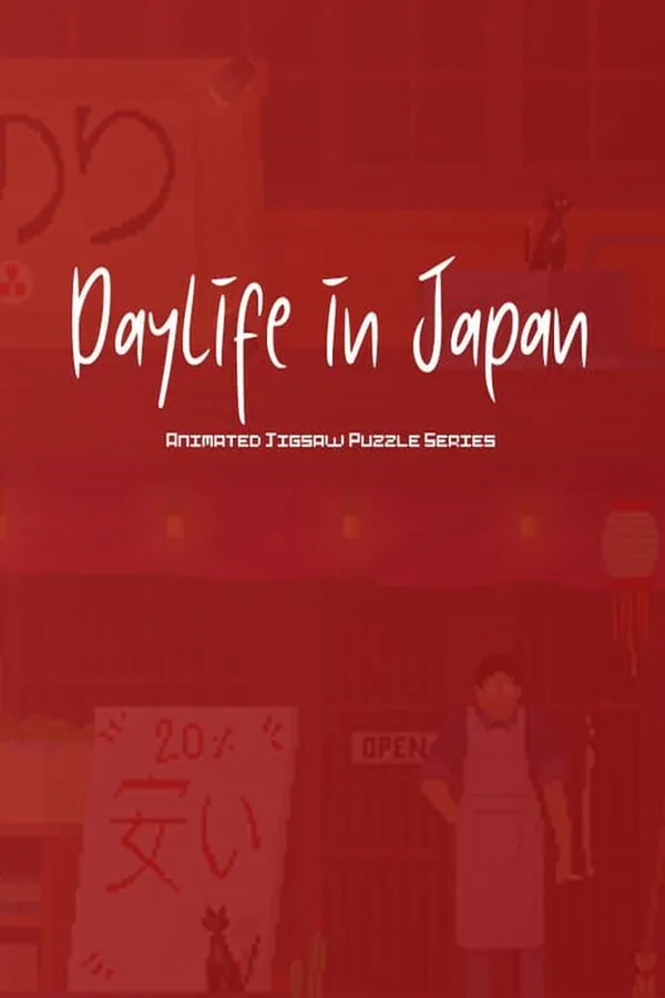 Daylife in Japan - Pixel Art Jigsaw Puzzle