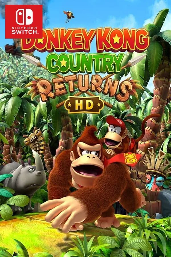 Donkey Kong Country Returns HD NA Nintendo Switch