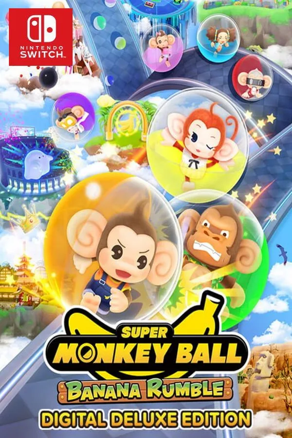 Super Monkey Ball Banana Rumble Digital Deluxe Edition US Nintendo Switch