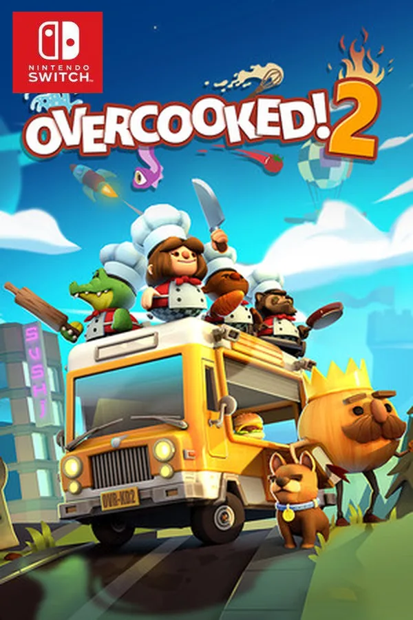 Overcooked 2 EN Language Only (Deluxe Edition) (Switch) (EU)