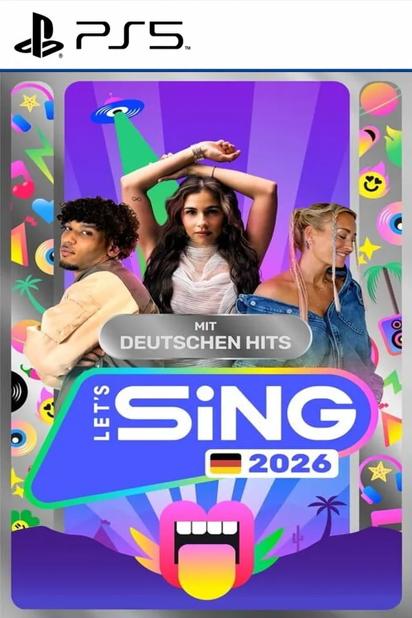 Let's Sing 2026 with UK Hits NA PS5