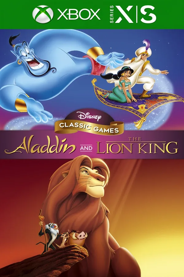 Disney Classic Games: Aladdin and The Lion King EU XBOX One / Xbox Series X|S