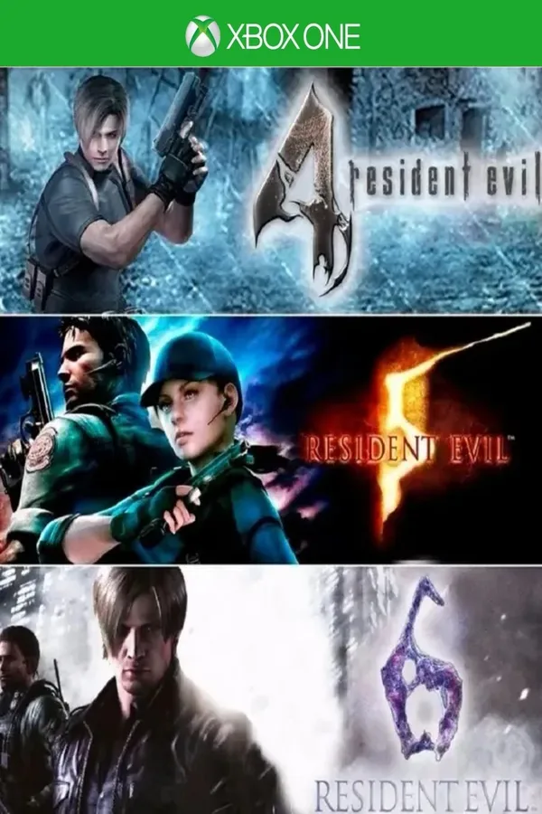 Resident Evil 4/5/6 Pack EU XBOX One