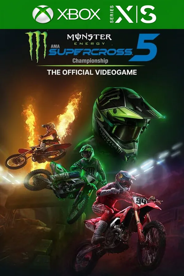 Monster Energy Supercross 5 - The Official Videogame AR XBOX One / Xbox Series X|S