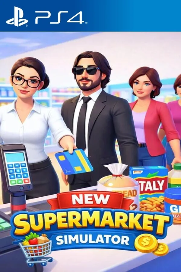 New Supermarket Simulator PS4 Account