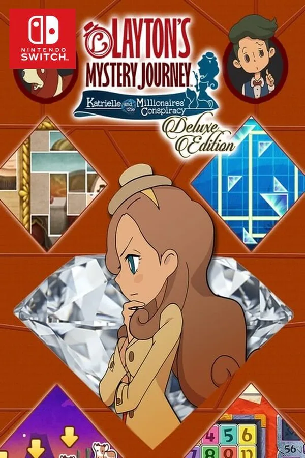 Layton's Mystery Journey: Katrielle and the Millionaires' Conspiracy Deluxe Edition US Nintendo Switch