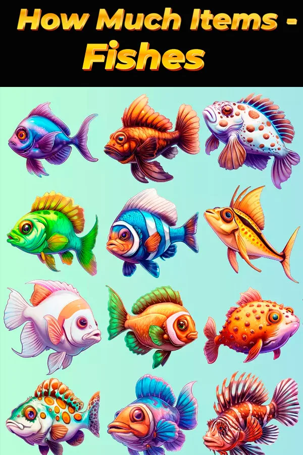 How Much Items - Fishes PC