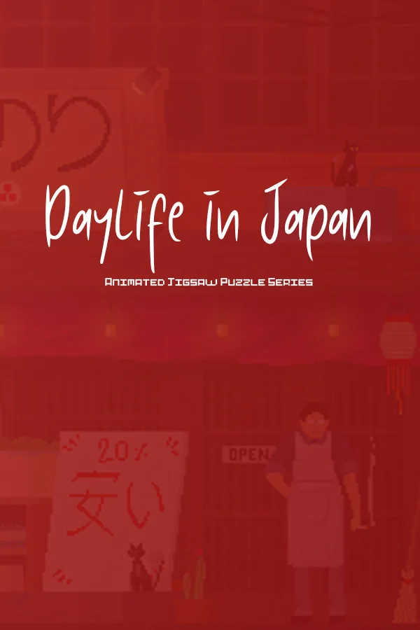 Daylife in Japan: Pixel Art Jigsaw Puzzle