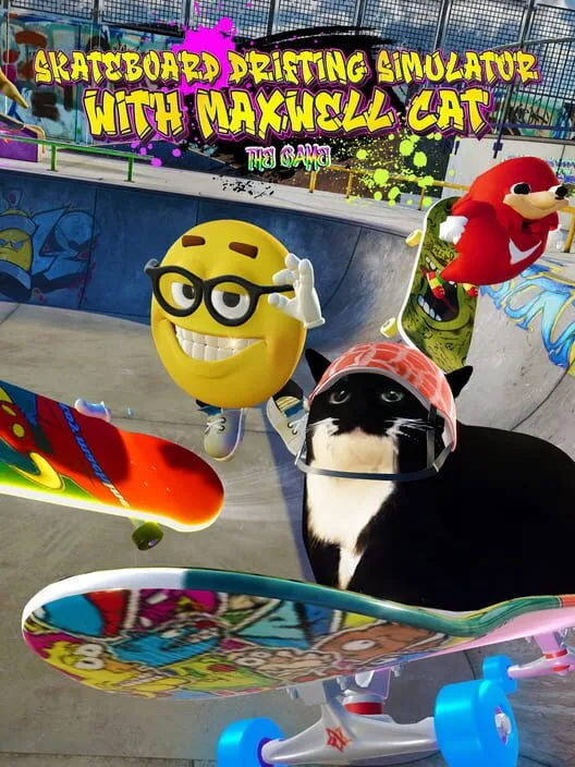 Drifting with Maxwell Cat: The Game